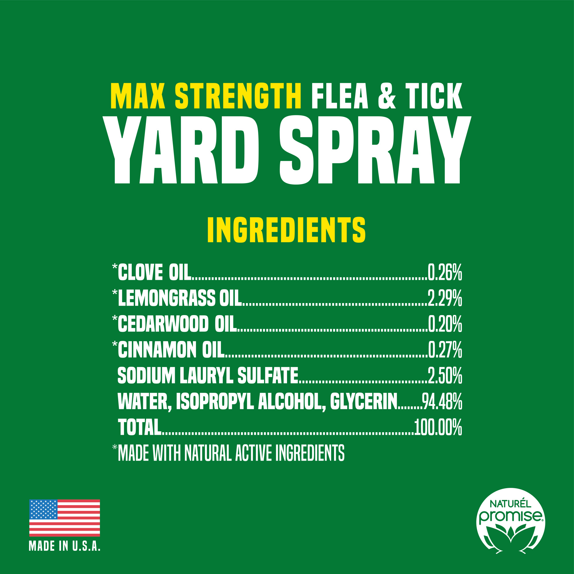 Flea & Tick Yard Spray for Dogs