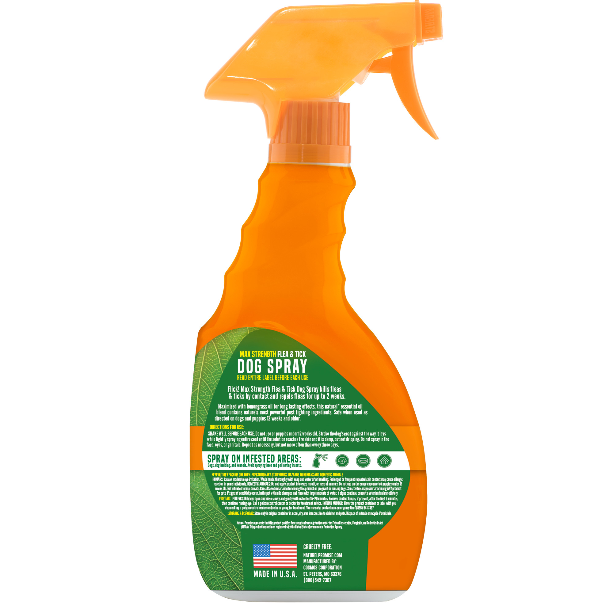 Flea & Tick Dog & Bedding Spray for Dogs