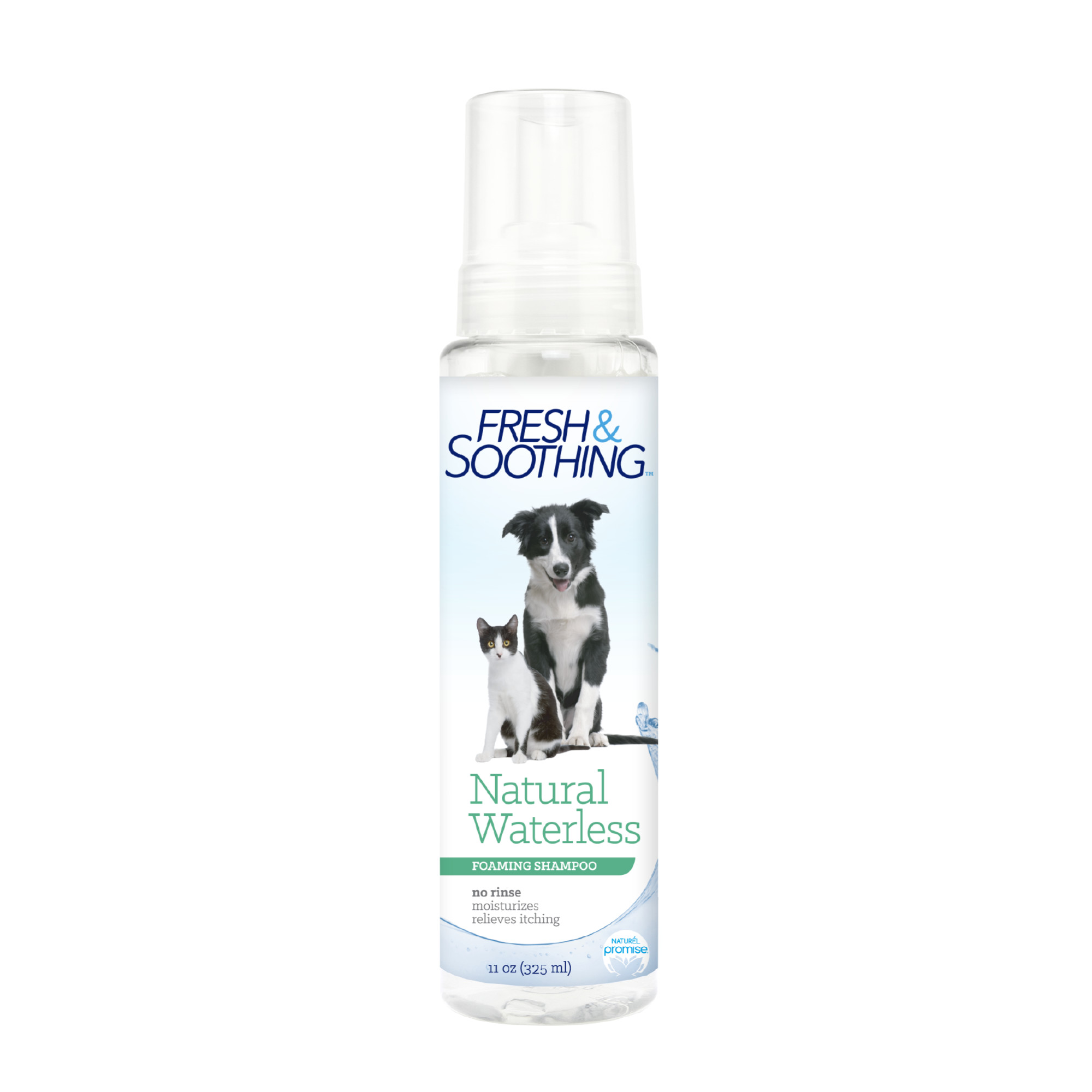 Natural Waterless Foaming Shampoo for Pets