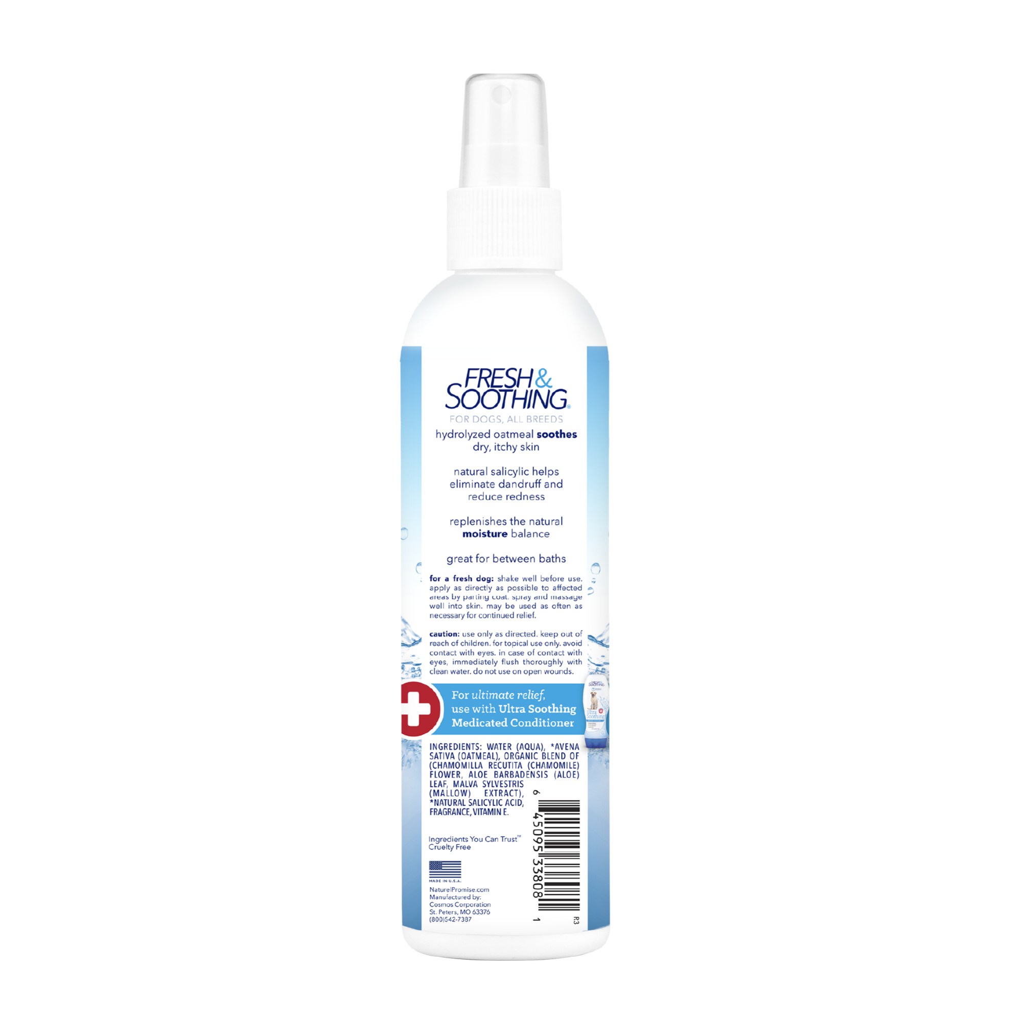 Oatmeal Itch Relief Medicated Spray for Pets
