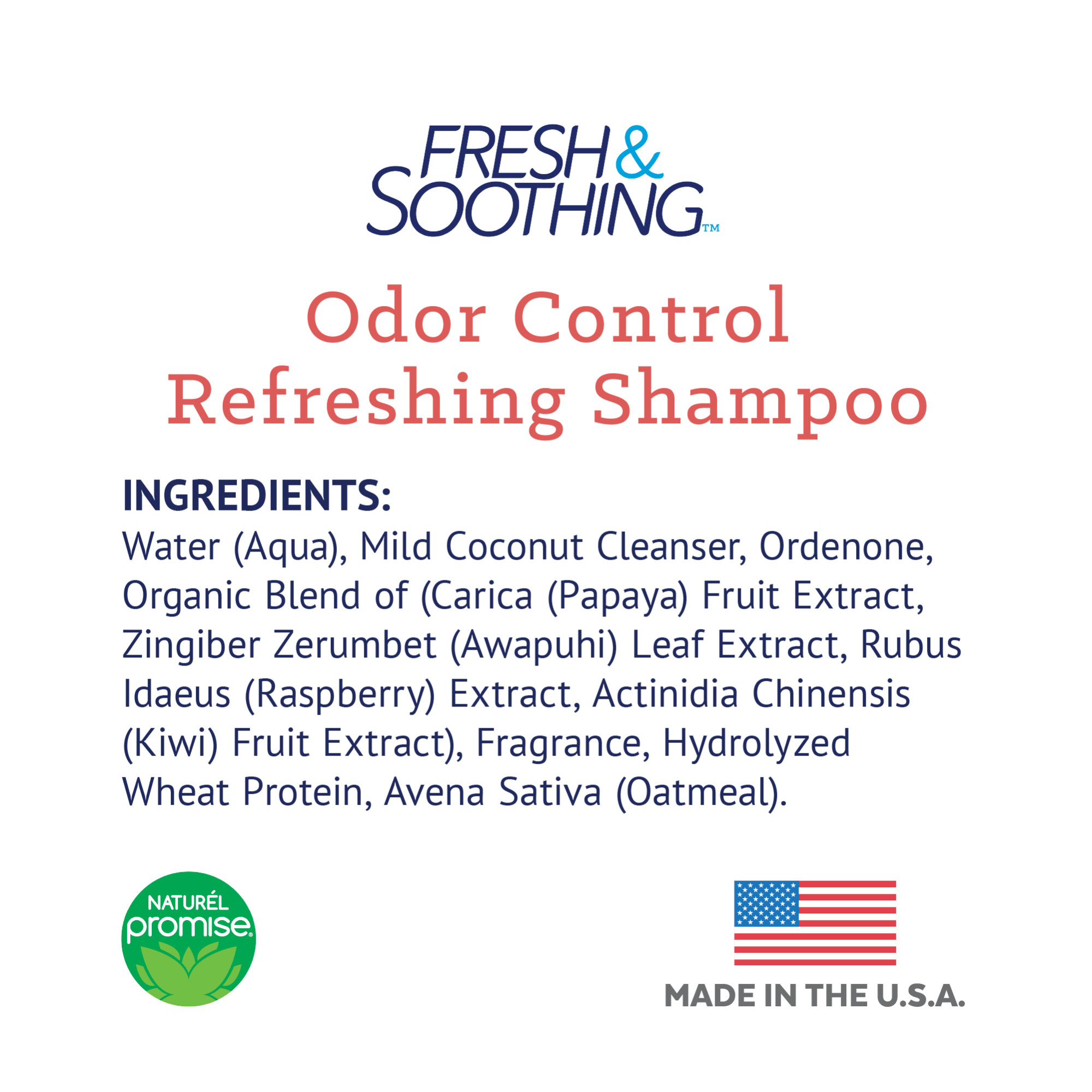 Odor Control Refreshing Shampoo for Pets
