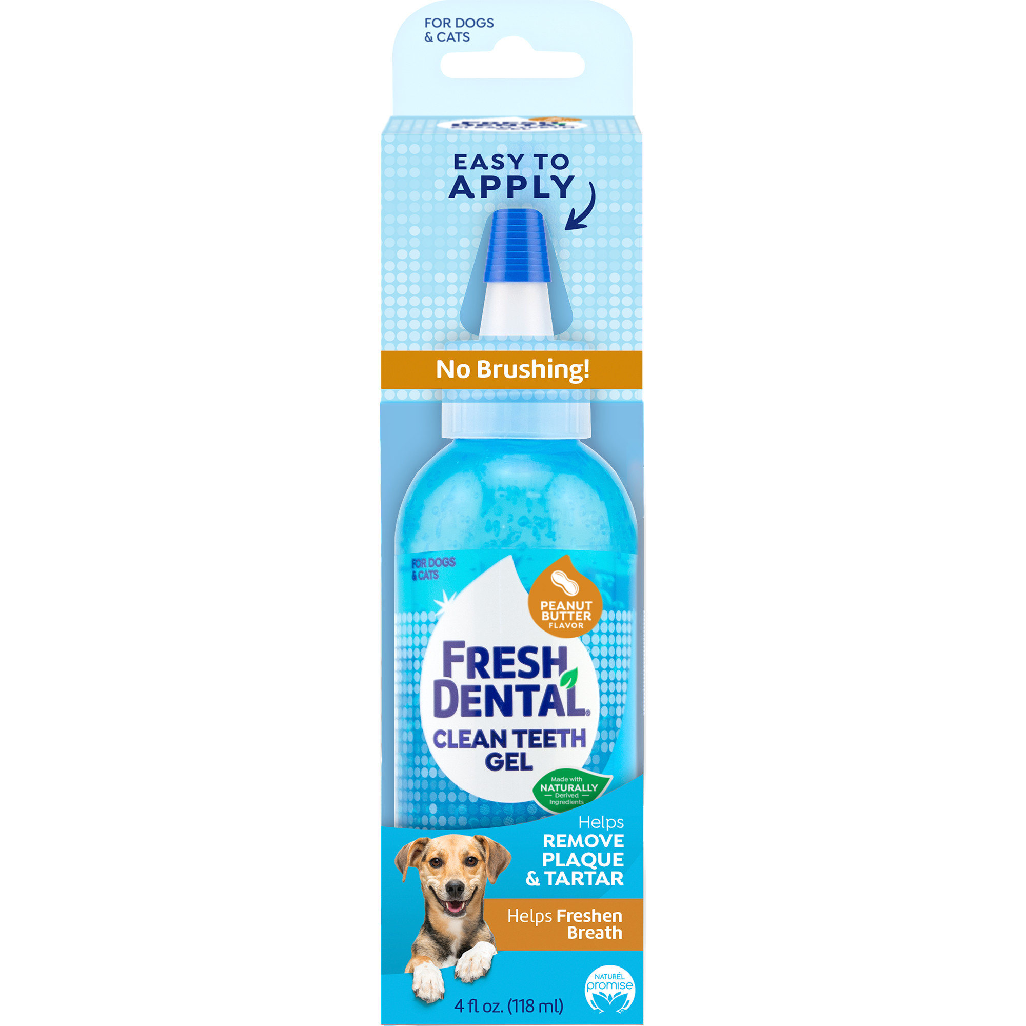 Oral Care Gel for Pets – Peanut Butter Flavor