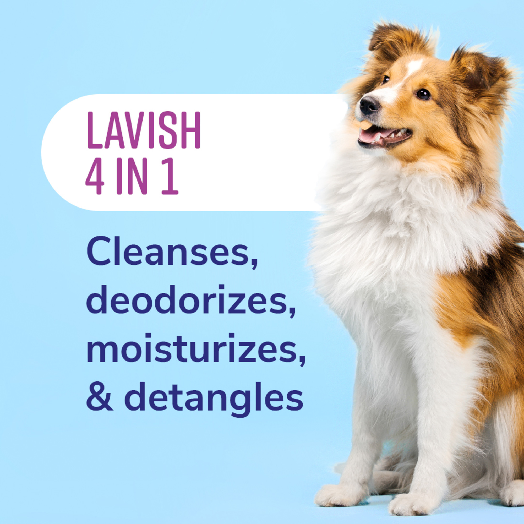 Lavish 4-in-1 Shampoo + Conditioner for Pets