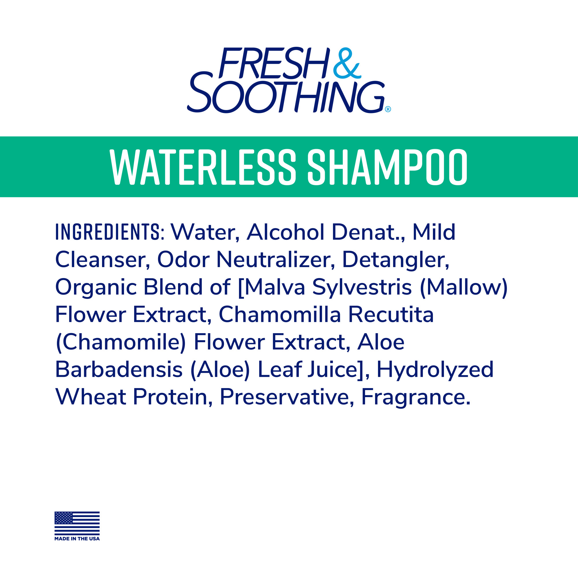 Natural Waterless Foaming Shampoo for Pets
