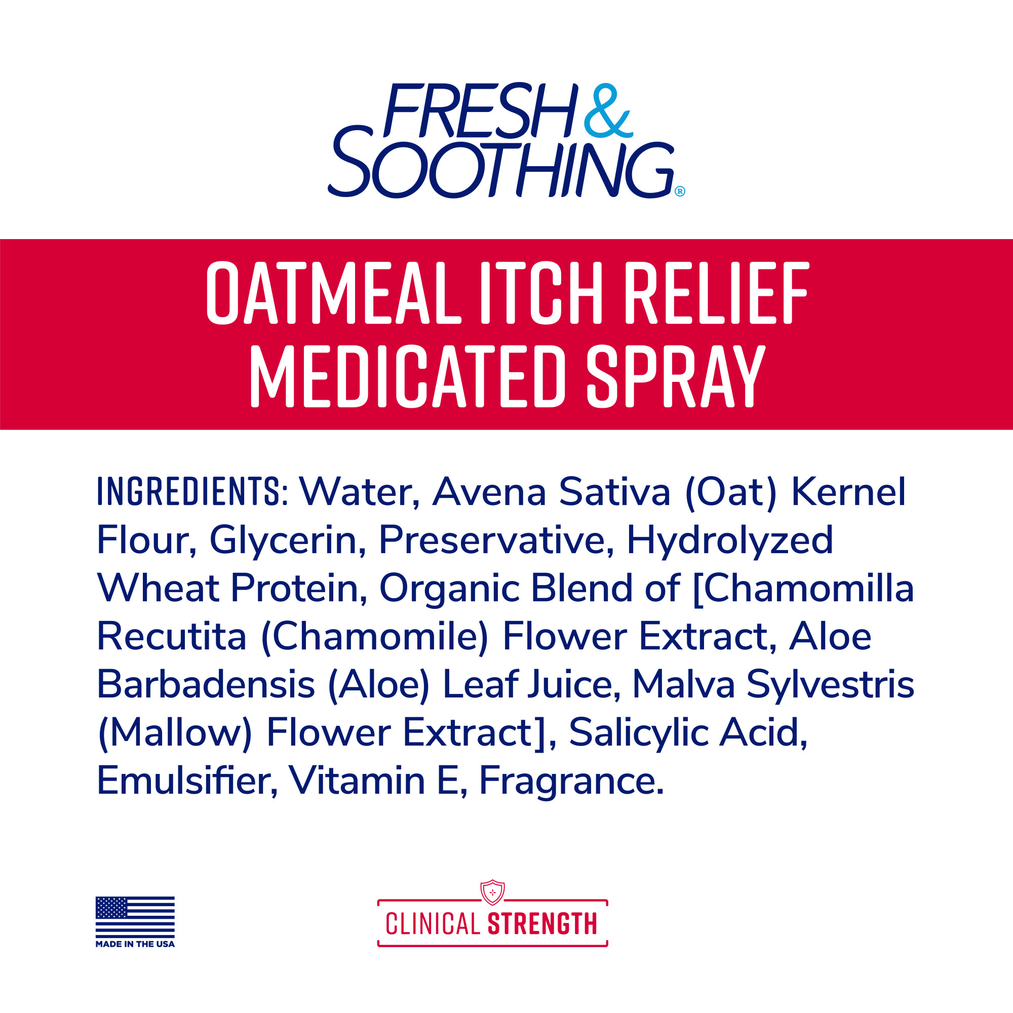 Oatmeal Itch Relief Medicated Spray for Pets